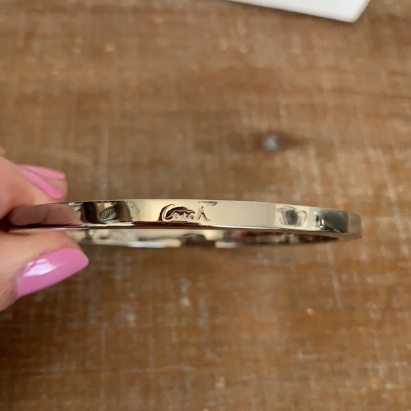 Coach Silver Bangle - Picture 3 of 6
